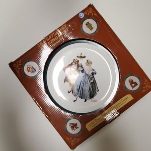 Norman Rockwell dinner plates